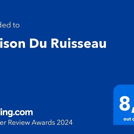 Maison Du Ruisseau Malaville Exterior foto